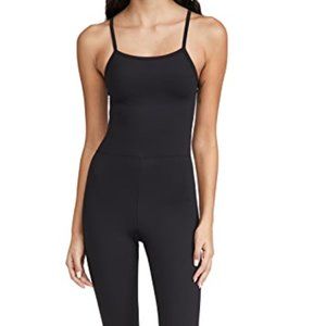 GIRLFRIEND COLLECTIVE Cami Unitard in Black Size M